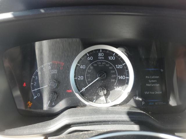 5YFEPRAE7LP069858 - 2020 TOYOTA COROLLA LE RED photo 9