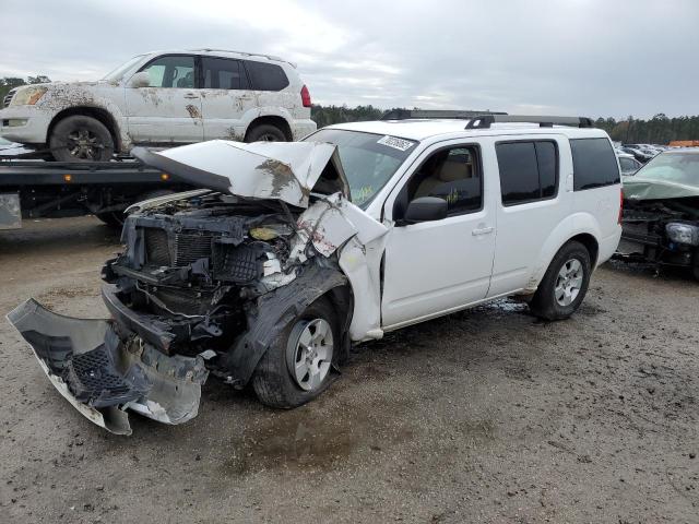 5N1AR1NB9BC633295 - 2011 NISSAN PATHFINDER S WHITE photo 1