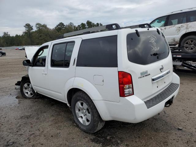 5N1AR1NB9BC633295 - 2011 NISSAN PATHFINDER S WHITE photo 2