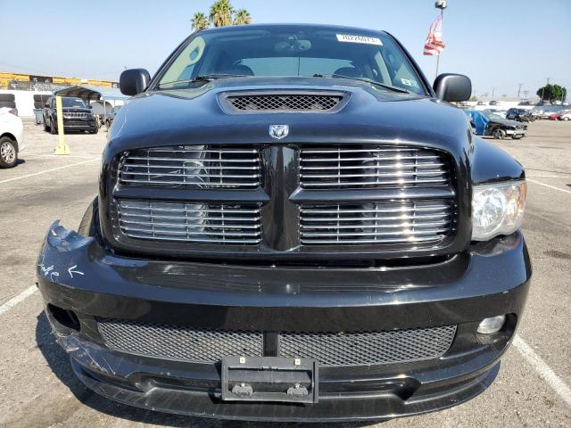 3D7HA18H55G832751 - 2005 DODGE RAM SRT10 BLACK photo 5