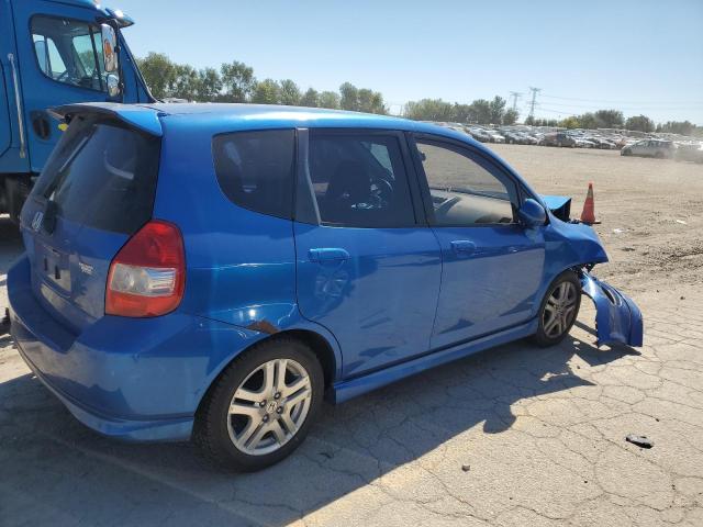 JHMGD38677S058875 - 2007 HONDA FIT S 蓝色 照片 3