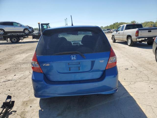 JHMGD38677S058875 - 2007 HONDA FIT S 蓝色 照片 6
