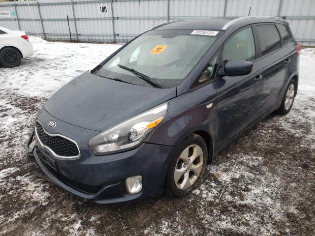 KNAHT8A39G7132173 - 2016 KIA RONDO BLUE photo 2