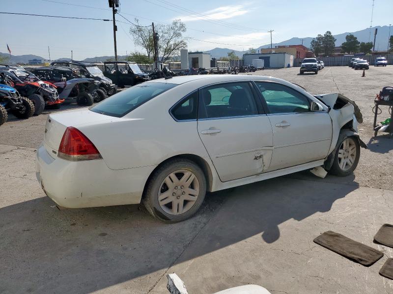 2G1WG5E32D1103798 - 2013 CHEVROLET IMPALA LT WHITE photo 3