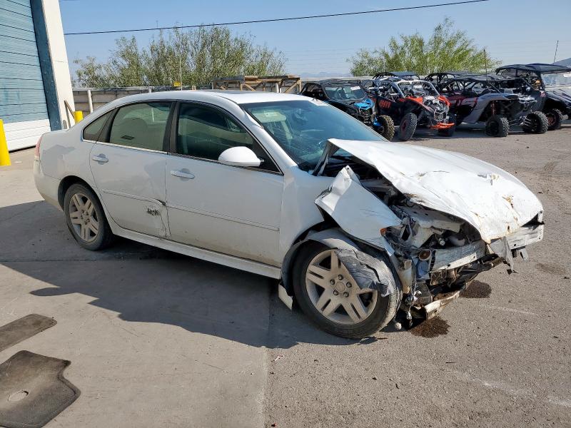2G1WG5E32D1103798 - 2013 CHEVROLET IMPALA LT WHITE photo 4
