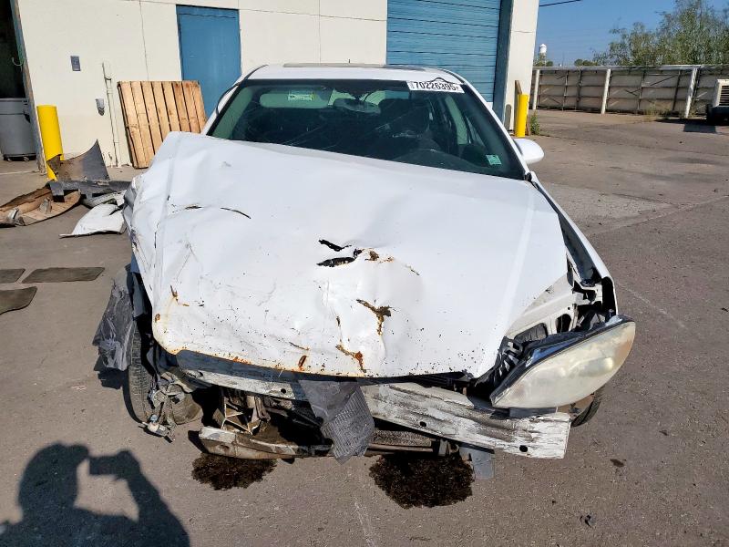 2G1WG5E32D1103798 - 2013 CHEVROLET IMPALA LT WHITE photo 5