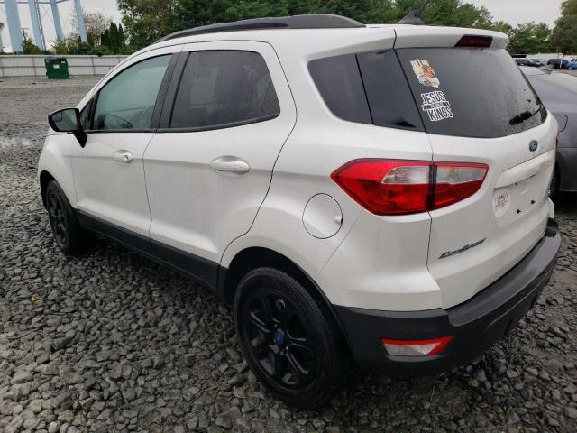 MAJ3P1TE4JC216137 - 2018 FORD ECOSPORT SE WHITE photo 2