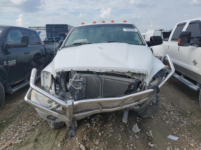 3D7MX49C07G754609 - 2007 DODGE RAM 3500 WHITE photo 5