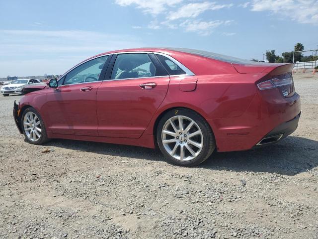 3LN6L2LU9GR634618 - 2016 LINCOLN MKZ HYBRID Կարմիր լուսանկար 2