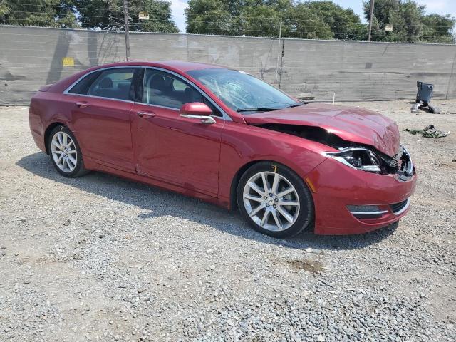 3LN6L2LU9GR634618 - 2016 LINCOLN MKZ HYBRID Կարմիր լուսանկար 4