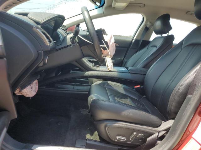 3LN6L2LU9GR634618 - 2016 LINCOLN MKZ HYBRID Կարմիր լուսանկար 7