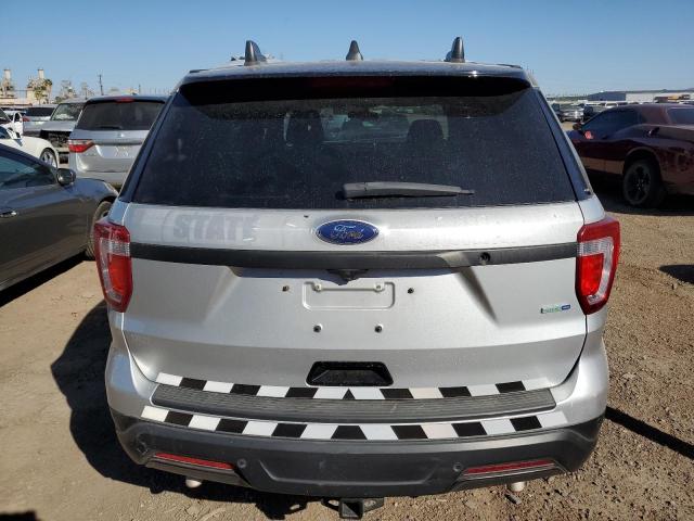 1FM5K8AR4KGB55023 - 2019 FORD EXPLORER POLICE INTERCEPTOR TWO TONE photo 6