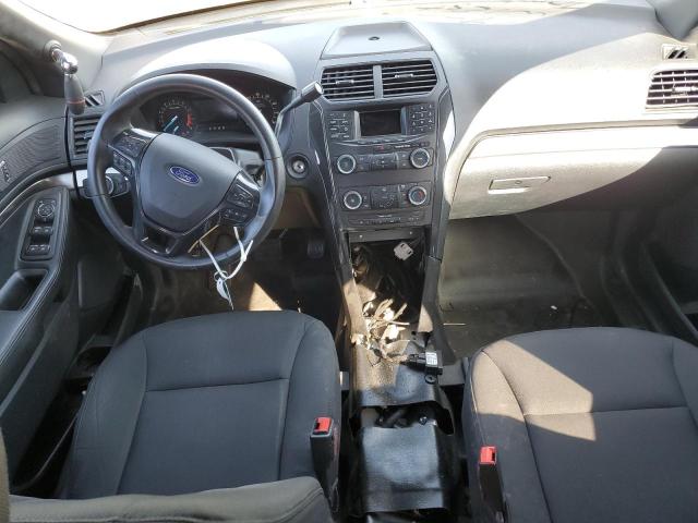 1FM5K8AR4KGB55023 - 2019 FORD EXPLORER POLICE INTERCEPTOR ორფეროვანი ფოტო 8