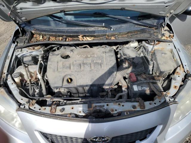 2T1BU40E99C190237 - 2009 TOYOTA COROLLA BASE GRAY photo 11