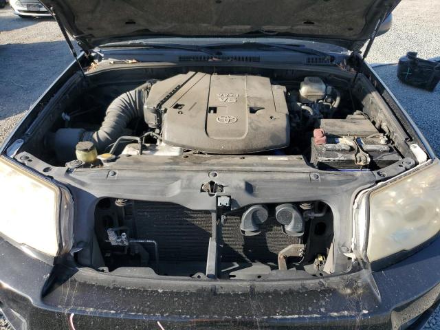 JTEZU14R670096636 - 2007 TOYOTA 4RUNNER SR5 შავი ფოტო 12