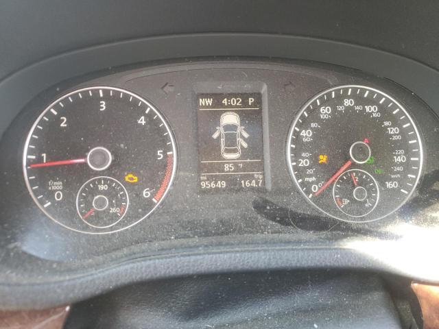 1VWCN7A3XDC120129 - 2013 VOLKSWAGEN PASSAT SEL შავი ფოტო 9