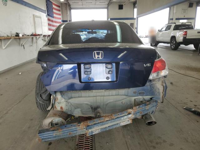 1HGCP36888A052541 - 2008 HONDA ACCORD EXL BLUE photo 6