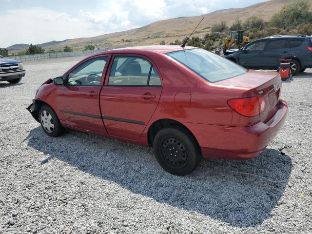 JTDBR32E842024405 - 2004 TOYOTA COROLLA CE RED photo 2