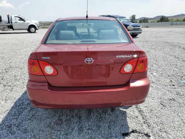 JTDBR32E842024405 - 2004 TOYOTA COROLLA CE RED photo 6