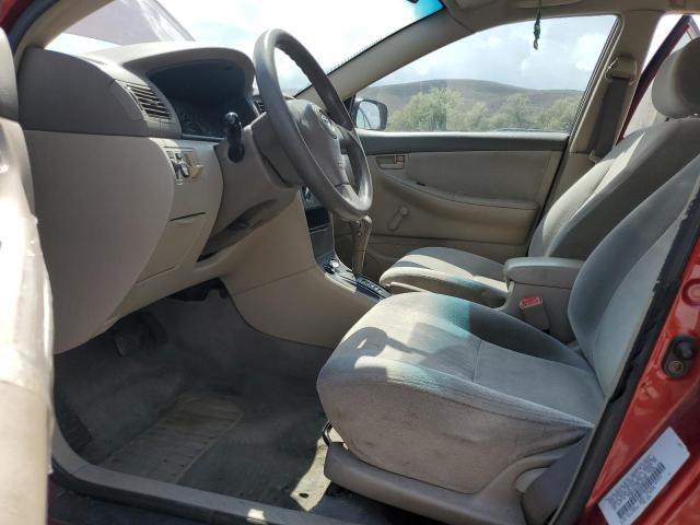 JTDBR32E842024405 - 2004 TOYOTA COROLLA CE RED photo 7
