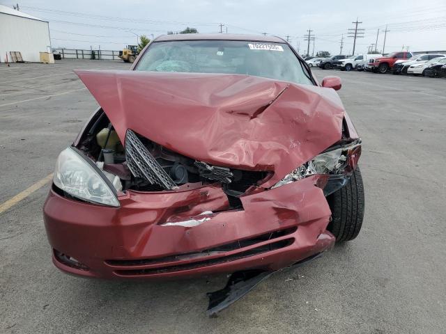 JTDBE32K420096616 - 2002 TOYOTA CAMRY LE BURGUNDY photo 5