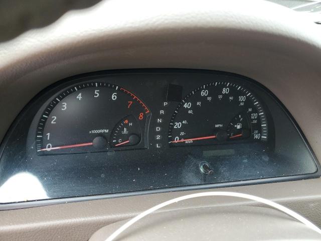 JTDBE32K420096616 - 2002 TOYOTA CAMRY LE BURGUNDY photo 9