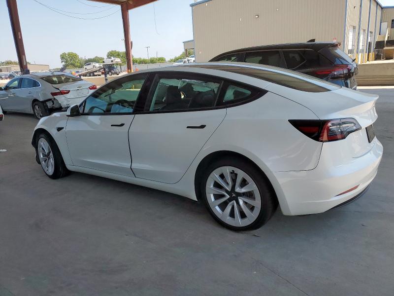 5YJ3E1EA8PF435785 - 2023 TESLA MODEL 3 WHITE photo 2