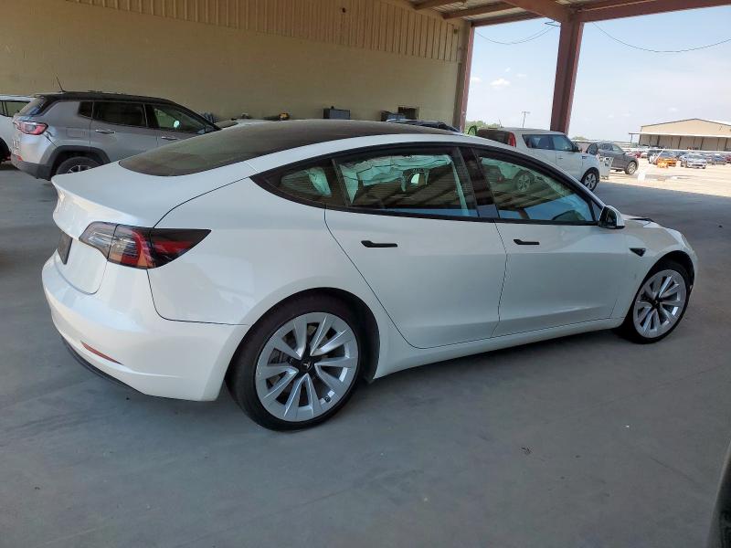 5YJ3E1EA8PF435785 - 2023 TESLA MODEL 3 WHITE photo 3
