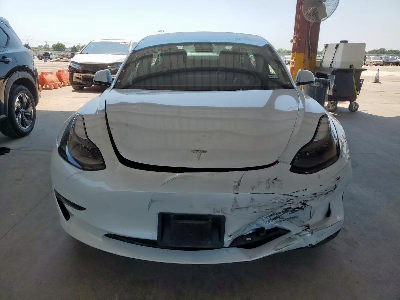 5YJ3E1EA8PF435785 - 2023 TESLA MODEL 3 WHITE photo 5