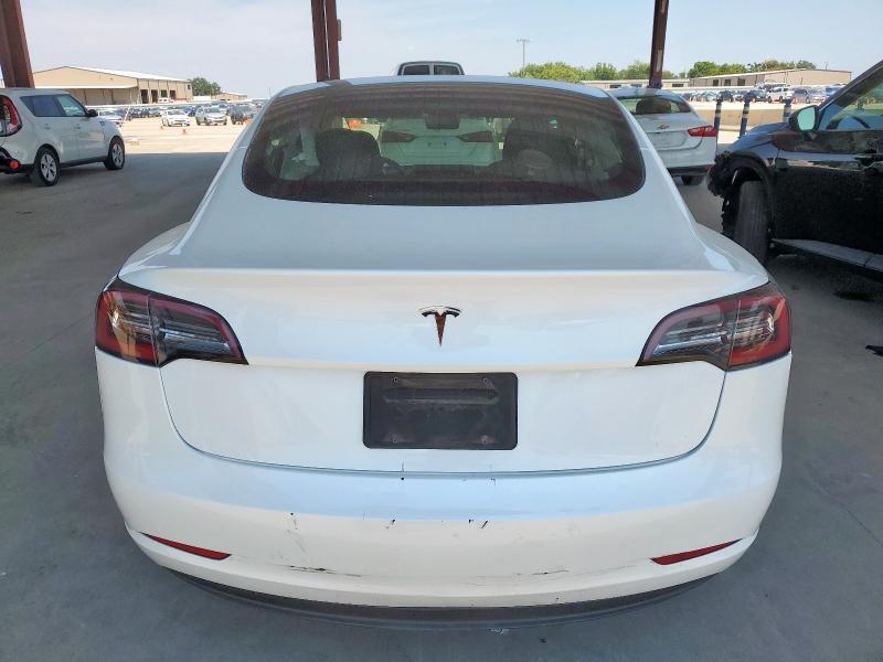 5YJ3E1EA8PF435785 - 2023 TESLA MODEL 3 WHITE photo 6