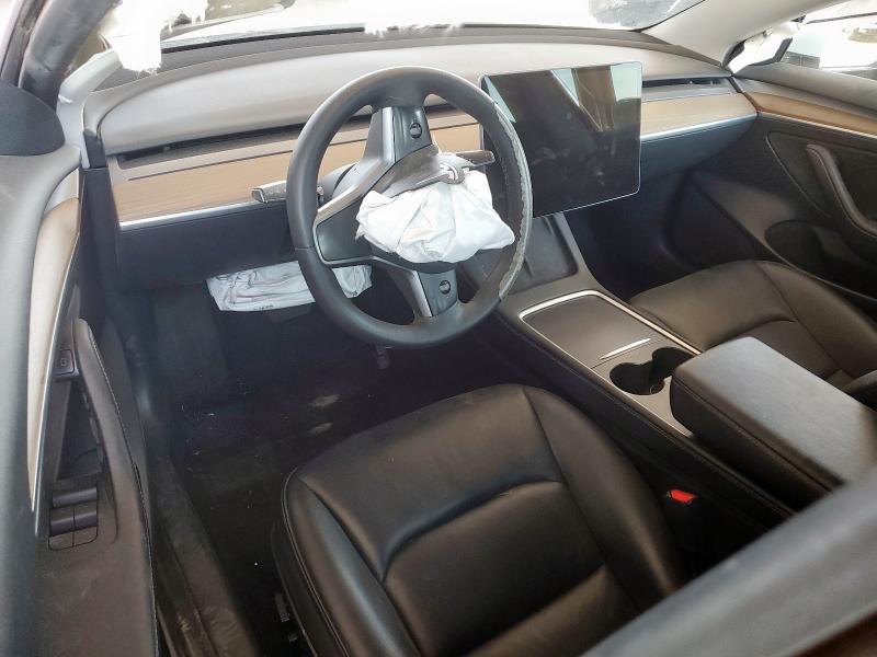 5YJ3E1EA8PF435785 - 2023 TESLA MODEL 3 WHITE photo 8