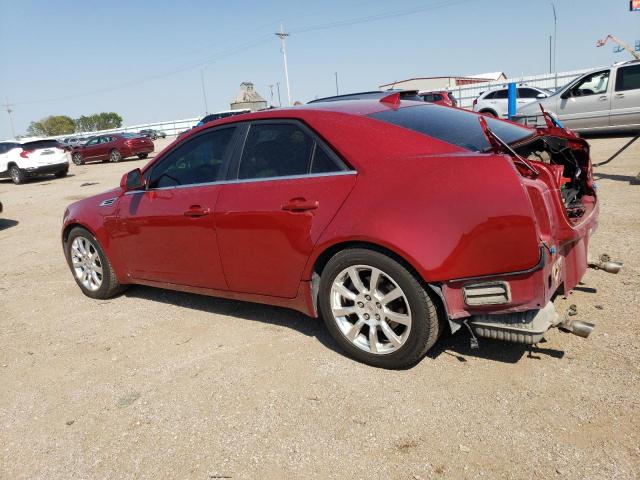 1G6DH577090107821 - 2009 CADILLAC CTS MAROON photo 2