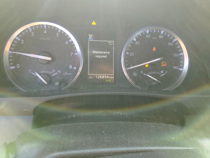 5TDKZRFH8JS272486 - 2018 TOYOTA HIGHLANDER SE 勃艮第红 照片 9