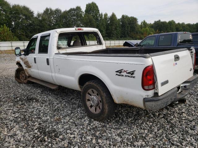 1FTSW21P45EB26774 - 2005 FORD F250 SUPER DUTY WHITE photo 2