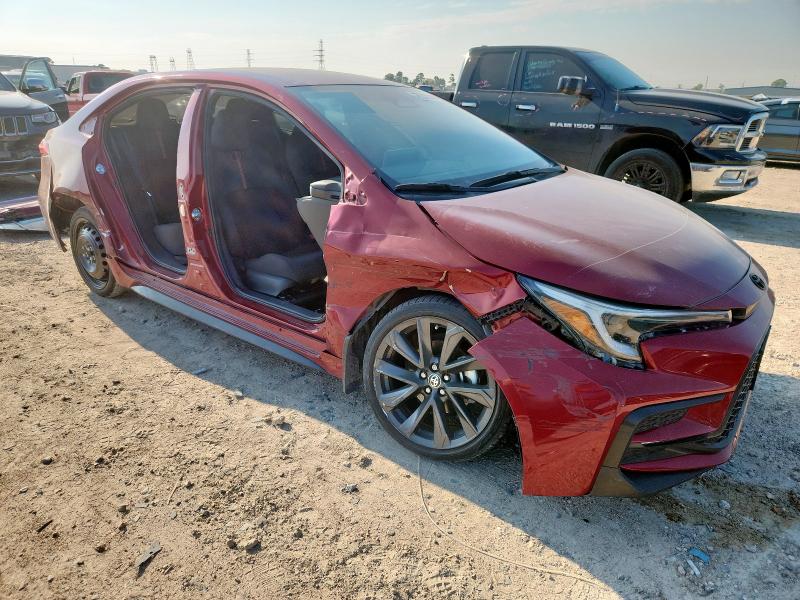 5YFS4MCE5PP147507 - 2023 TOYOTA COROLLA SE 红色 照片 4