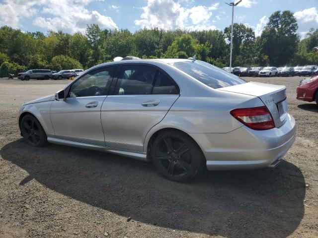 WDDGF8BB0AR089601 - 2010 MERCEDES-BENZ C 300 4MATIC SILVER photo 2