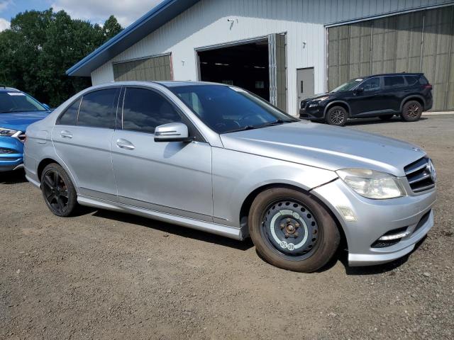 WDDGF8BB0AR089601 - 2010 MERCEDES-BENZ C 300 4MATIC SILVER photo 4