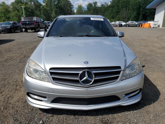 WDDGF8BB0AR089601 - 2010 MERCEDES-BENZ C 300 4MATIC SILVER photo 5