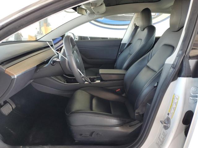 5YJ3E1EB1KF511154 - 2019 TESLA MODEL 3 WHITE photo 7