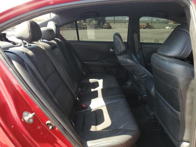 1HGCR2F5XGA225663 - 2016 HONDA ACCORD SPORT RED photo 10