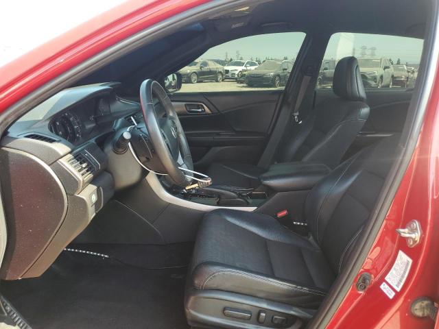 1HGCR2F5XGA225663 - 2016 HONDA ACCORD SPORT RED photo 7