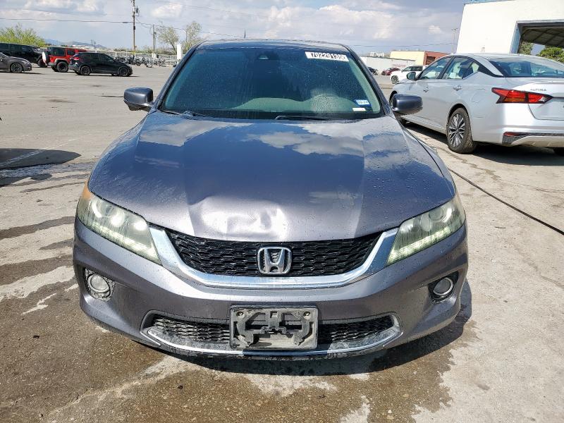 1HGCT2B85FA003306 - 2015 HONDA ACCORD EXL GRAY photo 5