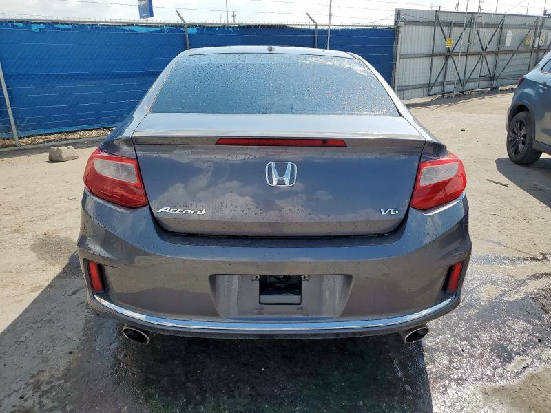 1HGCT2B85FA003306 - 2015 HONDA ACCORD EXL GRAY photo 6