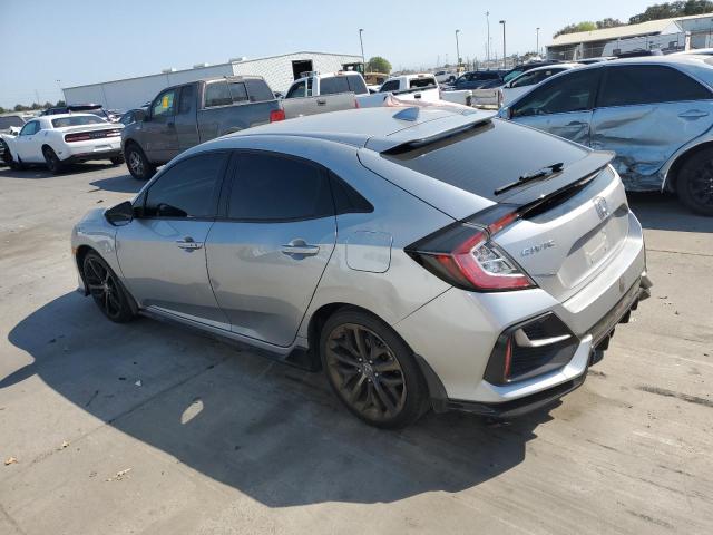 SHHFK7H4XMU404319 - 2021 HONDA CIVIC SPORT SILVER photo 2