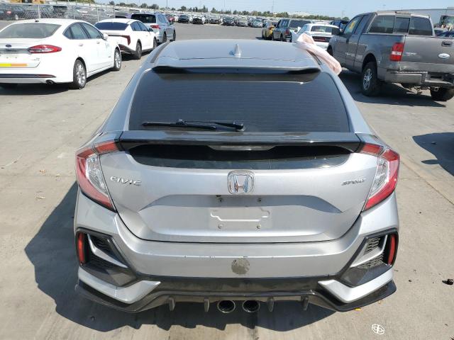 SHHFK7H4XMU404319 - 2021 HONDA CIVIC SPORT SILVER photo 6