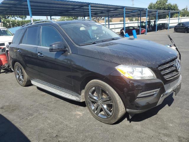 4JGDA5HB4FA607034 - 2015 MERCEDES-BENZ ML 350 4MATIC BLACK photo 4