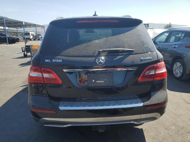 4JGDA5HB4FA607034 - 2015 MERCEDES-BENZ ML 350 4MATIC BLACK photo 6