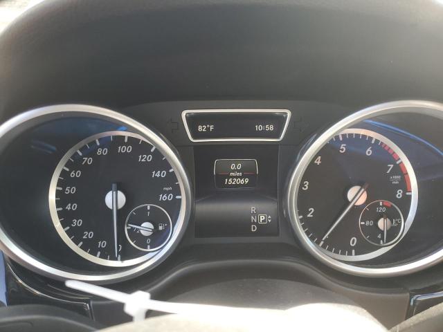 4JGDA5HB4FA607034 - 2015 MERCEDES-BENZ ML 350 4MATIC BLACK photo 9