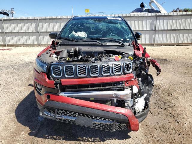 3C4NJDCN9ST510435 - 2025 JEEP COMPASS LIMITED RED photo 5