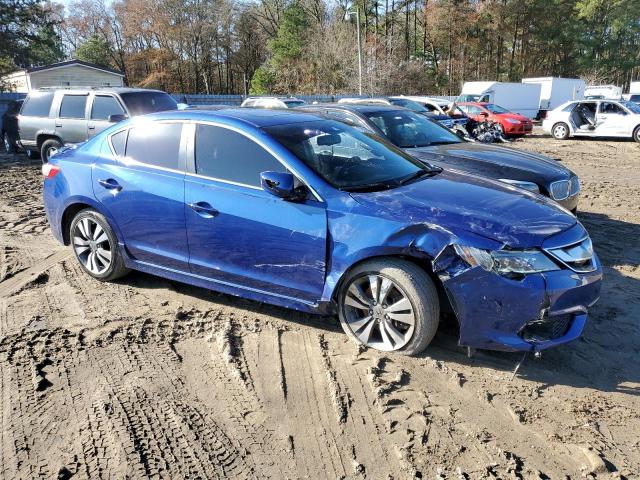 19UDE2F85GA006510 - 2016 ACURA ILX PREMIUM TECH BLUE photo 4